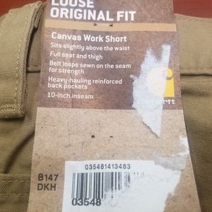 Carhartt Men's Loose Original Fit 46X10 DKH Cotton